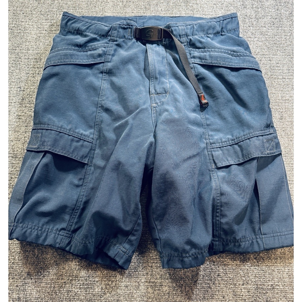 Gramicci Mens Mountain Bike Cargo Shorts Belted With Chamois Size Small